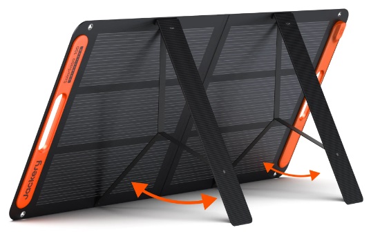 Jackery solarsaga 1000w - rear